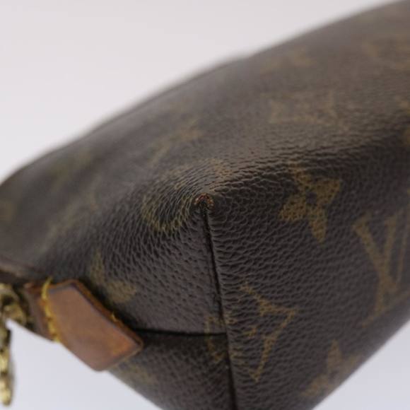 LOUIS VUITTON Monogram Pochette Cosmetic PM Cosmetic Pouch M47515 LV Auth 47861 - Picture 14 of 16